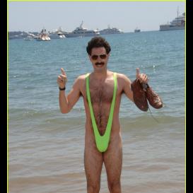 Borat Mankini | Traje de Baño para Hombre