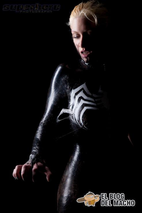 Venom Chicas Látex  | Fotos Chicas Cosplay